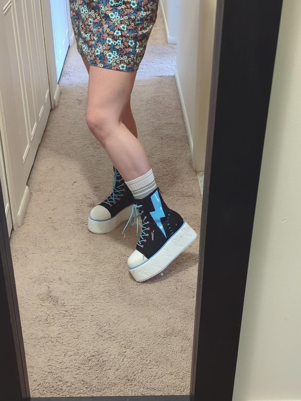 Monster High × YRU Frankiestein Jolt Platform Boots